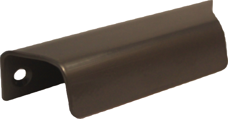 Ручка балконная Скобис (С-обр) полимер бронза металлик (60шт)